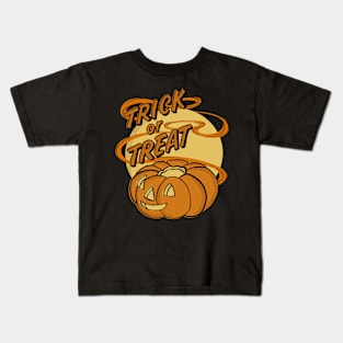 Vintage Trick or Treat Kids T-Shirt